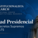 Continuidad Presidencial: análisis constitucional de los Decretos Supremos 5515, 5552 y 5675 en Bolivia