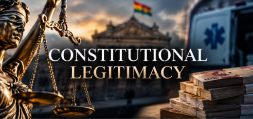 Fiscal General interino de Bolivia, justicia, corrupción y garantías constitucionales.