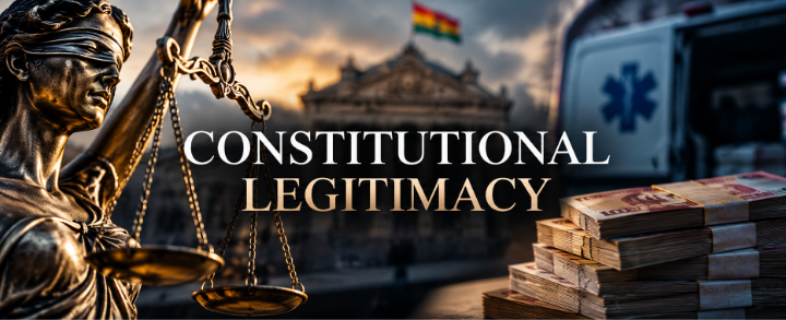 Fiscal General interino de Bolivia, justicia, corrupción y garantías constitucionales.
