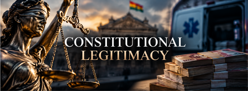 Fiscal General interino de Bolivia, justicia, corrupción y garantías constitucionales.